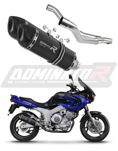 Yamaha TDM 850 1996 - 2001 Exhaust Silencer Muffler HP1 BLACK + dB killer medium