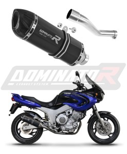 Yamaha TDM 850 Right Side 1996 - 2001 Exhaust Silencer Muffler HP1 BLACK + dB killer medium
