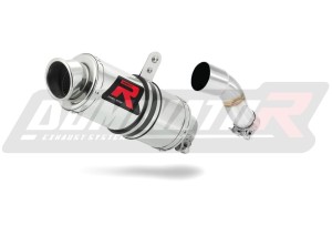 Yamaha YBR 250 Exhaust Silencer Muffler GP1 + dB killer medium