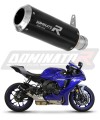Yamaha YZF R1 R1M 1000 RN32 2015 - 2016 EXHAUST Muffler Auspuff Sportauspuff Silencer Echappement Silencieux Scarico Scarichi Marmitta Escape Wydech Tłumik GP BLACK DOMINATOR EXHAUST SYSTEM x