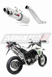 Yamaha XT 660 X 2004 - 2016 Exhaust Silencer Muffler ST + dB killer medium