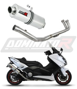 Yamaha XP 530 T-MAX 2012 - 2016 Full Exhaust System Collector Silencer OV + dB killer medium