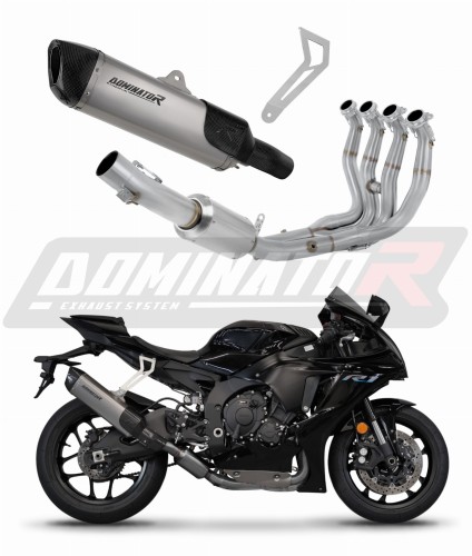 YZF R1 1000 RN32 2015 - 2016 EXHAUST Collector Manifold Full System Muffler Auspuff Sportauspuff Silencer Echappement Silencieux Scarico Scarichi Escape Wydech Tłumik HP6  Titanium Dominator Exhaust System EX x