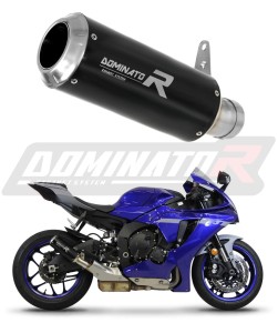 Yamaha YZF R1 1000 RN65 2020 - 2024 Exhaust Silencer Muffler GP BLACK + dB killer medium