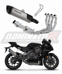 Yamaha YZF R1 1000 RN65 2020 - 2024 Full Exhaust System EX Silencer Titanium HP6 + db killer