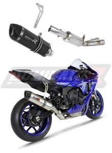 Yamaha YZF R1 1000 RN65 2020 - 2024 Układ wydechowy RACE wydech tłumik HP1 BLACK + dB killer medium