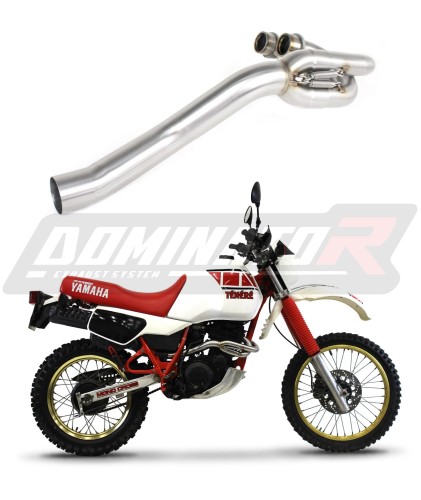 Yamaha XT 600 TENERE  Exhaust Header Head pipe Linkpipe Downpipe  collector manifold 1987 - 1989 dominator x