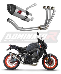 Yamaha MT 09 2021 - 2023 Full Exhaust System Collector Silencer HP5 + dB killer medium