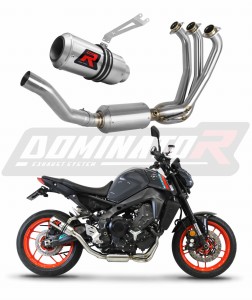 Yamaha MT 09 2021 - 2023 EX Full Exhaust System Collector Silencer GP + dB killer medium