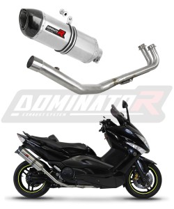 Yamaha T-MAX 500 2008 - 2011 Full Exhaust System Collector Silencer HP1 + dB killer medium
