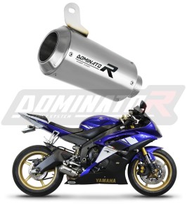 Yamaha YZF R6 2006 - 2016 Exhaust Silencer Muffler GPS + dB killer medium
