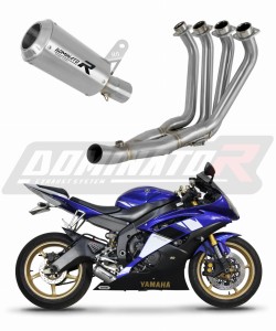 Yamaha YZF R6 2006 - 2016 Full Exhaust System Collector Silencer GPS + dB killer medium