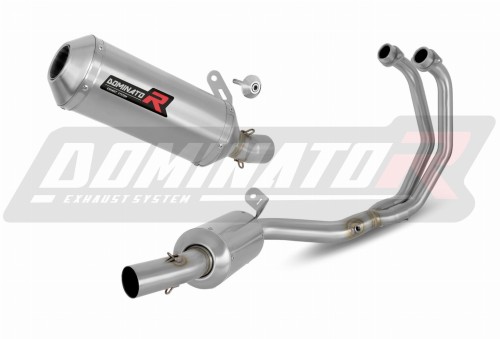 Yamaha MT-03 MT 03 2022 Exhaust Muffler Manifold Collector Auspuff Sportauspuff Silencer Echappement Silencieux Scarico Marmitta Scarichi Escape Wydech Tłumik Kolektor OV DOMINATOR Full Exhaust System EX x