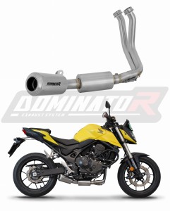 Honda CB 750 Hornet 2023 Full Exhaust System Collector Silencer GPS + dB killer medium