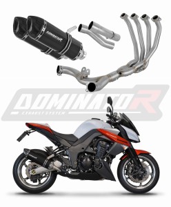 Kawasaki Z1000 2017 - 2020 Full Exhaust System Collector Silencer HP1 BLACK + dB killer