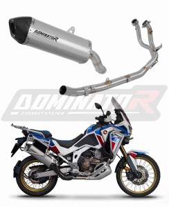 Honda CRF 1100L Africa Twin Adventure 2020 - 2023 Full Exhaust System Silencer HP7 Titanium + dB killer