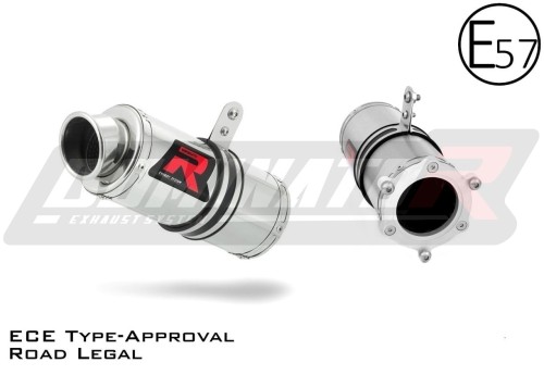 Kawasaki ZX6R 1995 - 1997 Motorcycle EU Approved Street Legal Muffler Auspuff Sportauspuff Silencer Echappement Silencieux Scarico Scarichi Escape Wydech Tłumik GP1 Dominator Exhaust System x