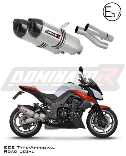 wydech tłumik DOMINATOR Homologowany HP1 pasujący do motocykla Kawasaki Z1000 2017 - 2020 6