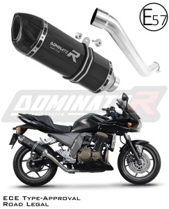 Kawasaki Z750 2004 - 2006 EU Approved Exhaust Silencer HP1 BLACK