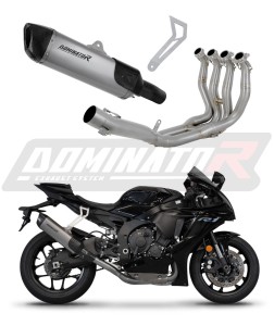 YZF R1 1000 RN49 2017 - 2019 Full Titanium Exhaust System HP6 + dB killer
