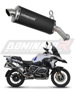 BMW R1200GS Adventure 2013 - 2018 EU Approved Exhaust Silencer BLACK P7