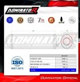 kompletny układ wydechowy z tłumikiem DOMINATOR Full System OVR pasujący do motocykla YAMAHA XJ 6N S F 2009 - 2016 2
