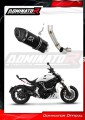 Ducati XDiavel S EXHAUST Muffler Auspuff Sportauspuff Silencer Echappement Silencieux Scarico Scarichi Escape Wydech Tłumik HP5 BLACK Dominator Exhaust System 2016-2021