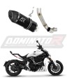 Ducati XDiavel S EXHAUST Muffler Auspuff Sportauspuff Silencer Echappement Silencieux Scarico Scarichi Escape Wydech Tłumik HP5 BLACK Dominator Exhaust System 2016-2021 x