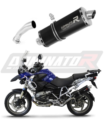 BMW R1200GS 2004 - 2009 EU Approved EXHAUST Muffler Auspuff Sportauspuff Silencer Echappement Silencieux Scarico Scarichi Escape Wydech Tłumik P7 BLACK Dominator Exhaust System X