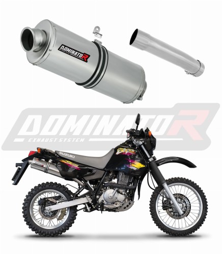 wydech tłumik DOMINATOR Owalny pasujący do motocykla Suzuki DR 650 R / RU / S 1990 - 1995