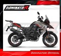 Benelli TRK 702 X 2023 - 2024 EXHAUST Muffler Auspuff Sportauspuff Silencer Echappement Silencieux Scarico Scarichi Escape Wydech Tłumik P7 Black Dominator Exhaust System 3