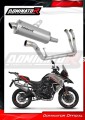 Benelli TRK 702 X 2023 - 2024 EXHAUST Muffler Auspuff Sportauspuff Silencer Echappement Silencieux Scarico Scarichi Escape Wydech Tłumik P7 Titanium Dominator Exhaust System 1