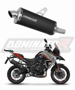 Benelli TRK 702 / TRK 702X 2023 - 2024 Exhaust Silencer Muffler P7 BLACK + dB killer