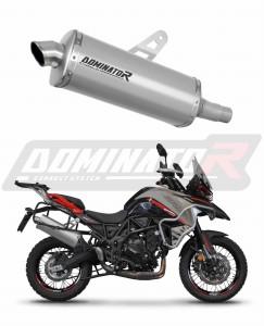 Benelli TRK 702 / TRK 702X 2023 - 2024 Exhaust Silencer Muffler Titanium P7 + dB killer