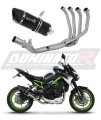 Kawasaki Z 900 A2 2020 - 2024 EXHAUST Collector Manifold Full System Muffler Auspuff Sportauspuff Silencer Echappement Silencieux Scarico Scarichi Escape Wydech Tłumik HP6 BLACK Dominator Exhaust System x