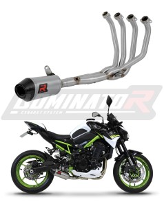 Kawasaki Z 900 2017 - 2019 Low Level Full Exhaust System Collector Silencer HP3 + dB killer