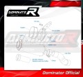 Kawasaki Z 900 A2 2017 - 2019 EU Approved EXHAUST Yamaha Muffler Auspuff Sportauspuff Silencer Echappement Silencieux Scarico Scarichi Escape Wydech Tłumik GP DOMINATOR 5