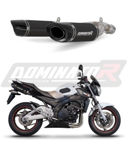 Suzuki GSR 600 2006 - 2011 Exhaust Silencer Muffler HP8 BLACK + dB killer