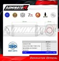 complete exhaust system with muffler DOMINATOR Full System HP8 BLACK fits to Triumph STREET TRIPLE 765 S / R / RS 2023  2024 3