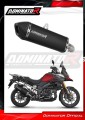 Suzuki DL 1000 V-Strom 2017 - 2020 Exhaust Muffler Auspuff Sportauspuff Silencer Echappement Silencieux Scarico Scarichi Escape Wydech Tłumik HP7 BLACK DOMINATOR EXHAUST SYSTEM 1