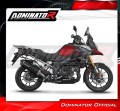 Suzuki DL 1000 V-Strom 2017 - 2020 Exhaust Muffler Auspuff Sportauspuff Silencer Echappement Silencieux Scarico Scarichi Escape Wydech Tłumik HP7 BLACK DOMINATOR EXHAUST SYSTEM 3