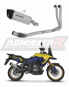 Suzuki V-Strom 800 SE / DE 2023 - 2024 Full Exhaust System Collector Silencer Titanium HP6 + dB killer