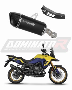 Suzuki V-Strom 800 SE / DE 2023 - 2024 Exhaust Silencer Muffler HP6 BLACK + dB killer