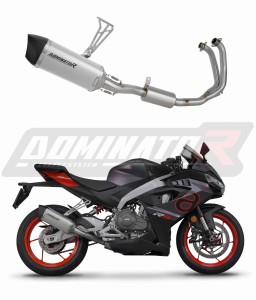 Aprilia RS 457 2024 - 2026 Full Exhaust System Collector Silencer Titanium HP6 + dB killer