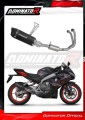 Aprilia RS 457 Exhaust Muffler Manifold Collector Auspuff Sportauspuff Silencer Echappement Silencieux Scarico Marmitta Scarichi Escape Wydech Tłumik Kolektor HP6 BLACK DOMINATOR Full Exhaust System