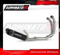 Aprilia RS 457 Exhaust Muffler Manifold Collector Auspuff Sportauspuff Silencer Echappement Silencieux Scarico Marmitta Scarichi Escape Wydech Tłumik Kolektor HP8 BLACK DOMINATOR Full Exhaust System 1