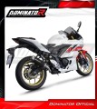 Yamaha YZF-R3 2022 Exhaust Muffler Auspuff Sportauspuff Silencer Echappement Silencieux Scarico Marmitta Scarichi Escape Wydech Tłumik OV BLACK DOMINATOR Exhaust System 2