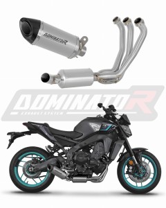 Yamaha MT-09 2024 Full Exhaust System Collector Silencer Titanium HP8 + dB killer