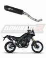 Yamaha Tenere 700 2021 - 2024 EXHAUST Muffler Auspuff Sportauspuff Silencer Echappement Silencieux Scarico Scarichi Escape Wydech Tłumik MX2 BLACK DOMINATOR x