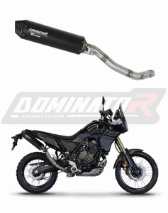 Yamaha Tenere 700 2019 - 2020 Exhaust Silencer Muffler MX2 BLACK + dB killer medium